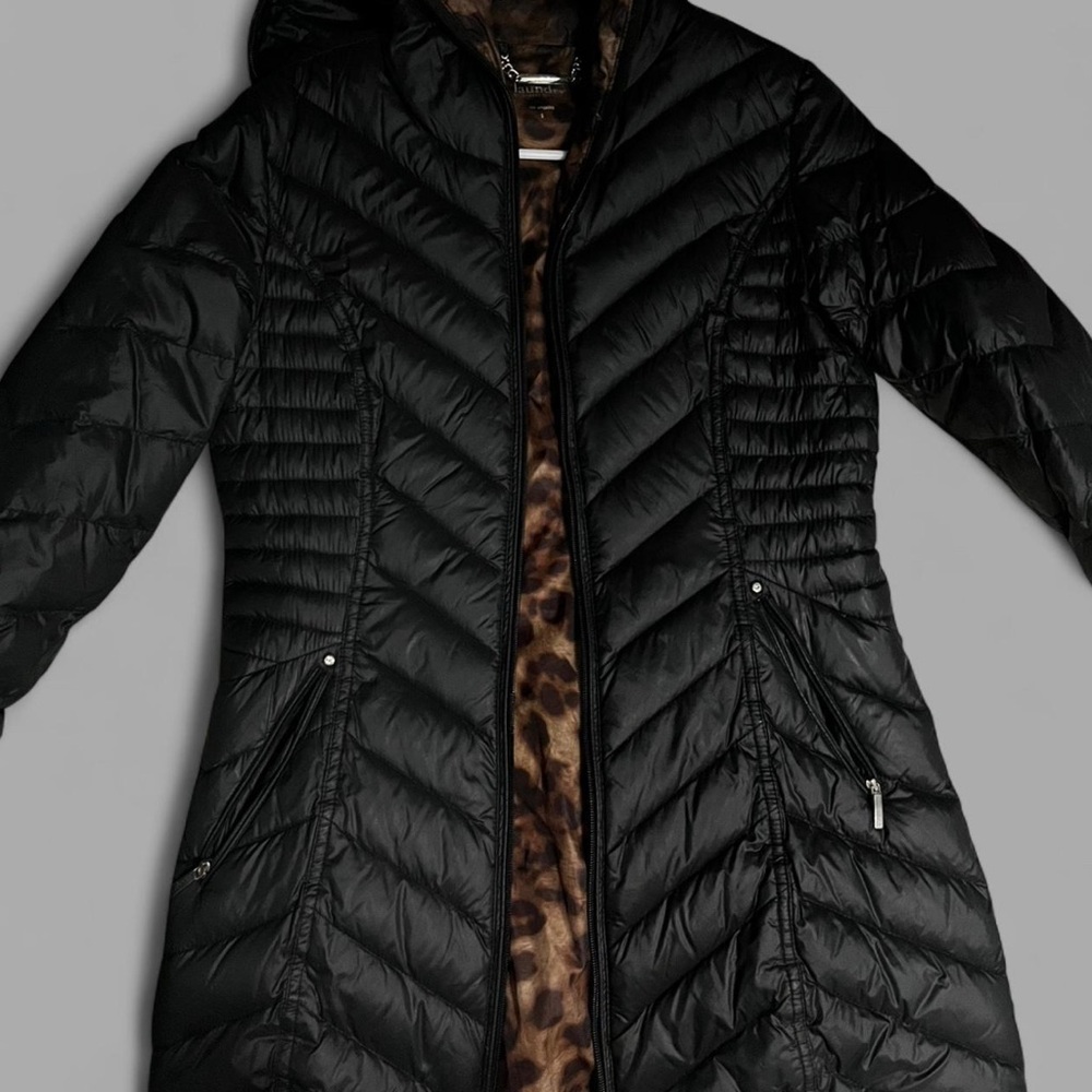 Women's Black Quilted Coat